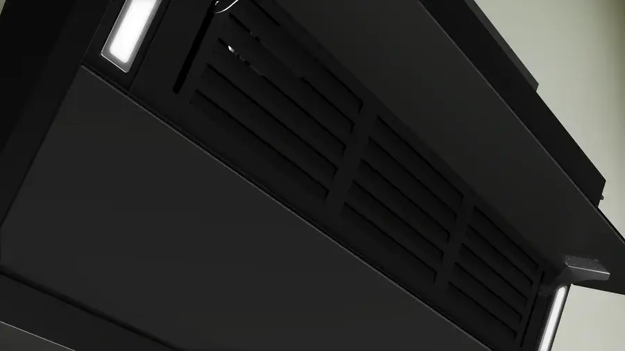 Series 4 Wall-Mounted Cooker Hood 90 cm Black 3.webp