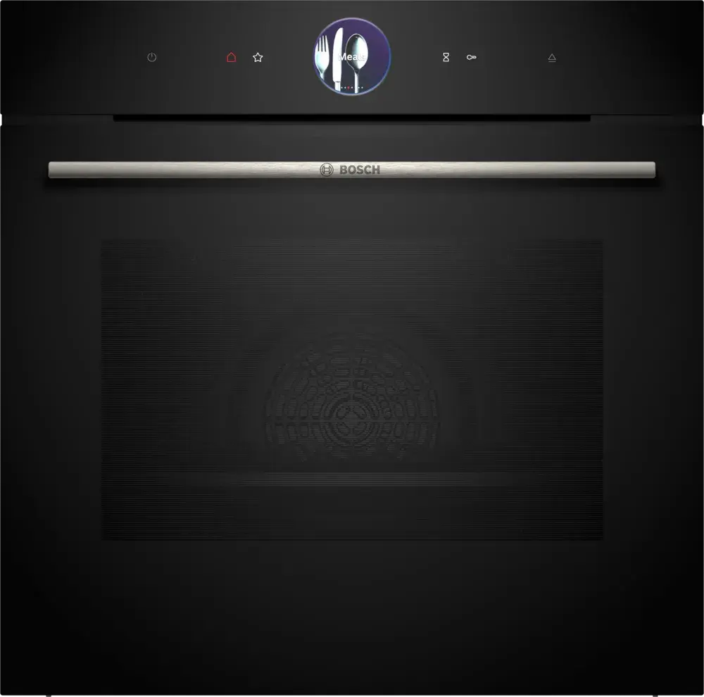 BOSCH-(HSG7361B1) Series 8 Built - in Oven With Steam Function 60x60cm Black