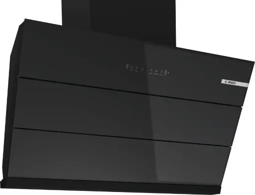 Series 4 Wall-Mounted Cooker Hood 90 cm Black